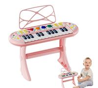 Electric Piano for Kids with 24 Keys, Portable Electronic Musical Toy for Beginners, Recording Feature, Compact Keyboard Instrument for Girls and Boys Learning Music and Creative Play