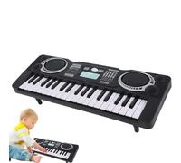 Electric Piano Portatile 37 Keys Digital Musical Toy Made Of ABS, Strumento di apprendimento multifunzionale, giocattolo educativo per ragazzi e ragazze, Fun and Engaging Music Experience, 13,58 x