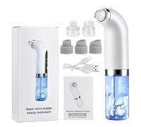 Electric Pore Vacuum, Adjustable Suction Extractor, 3-Mode Skincare Tool, 4.5x8x20cm, Compact Usb Rechargeable, for Nose Face Removal, Women Men Travel Nighttime Use Adjustable Options