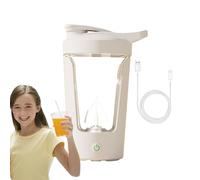 Electric Protein Shaker Bottle - Portable Protein Blender Cup, Shake Bottle Mixer, Efficient Mixing Cup, Rechargeable Automatic Drink Mixer, Fitness Gym Supplement Blender for Shakes, Meal Replacement