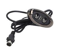 Electric Recliner Switch with USB Charging | 5V 2.4A Fast Phone Charging & LED Backlight | 5 Pin Lift Chair Controller for Sofa/Massage Chair