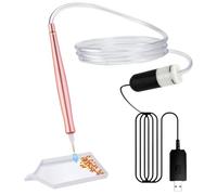 Electric Rhinestone Paint Pen USB Automatic Vacuum Applicator Tool, 15 x 10 x 4 cm, Gem Placement, Kindergarten Art Activities, Portable Craft Accessory for Kids