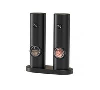 Electric Salt And Pepper Grinder Battery Powered Coarseness Mill Automatic Salt Mill with LED Light for Kitchen BBQ