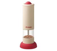 Electric Salt And Pepper Grinder, Rechargeable Automatic Seasoning Mill With Adjustable Coarseness And Led Light, Long-Lasting Convenience, Made Of Abs Pc Stainless Steel Material, 6.89x2.36in