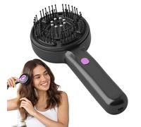 Electric Scalp Massager, 3-Mode Vibration Head Comb, Portable Kneading Tool, Relaxing Oil Head Massage, Perfect for Home or Travel Use, 8.35x3.35x1.97 Inches Black