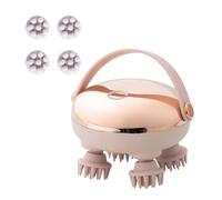 Electric Scalp Massager - 3 Speeds Waterproof Cordless Head Relaxation Device | Handheld Scalp and Hair Massager for Men and Women | Shower, Spa, Home, Travel, Daily Care, Stress Relief, Rilassamento