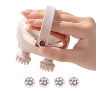 Electric Scalp Massager Head - Massager Scalp Stress Relax, Head- -Scalp Electric, 3 Speeds Waterproof Scratcher Comb, Cordless - For Men Women Shower Spa Home Travel Daily Care Rel