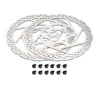 Electric Scooter Brake Disc 140mm 6-Hole Wave Edge Steel(Silver 160mm) | 140mm size, 6-hole mount, wave edge design, steel material, improved braking force