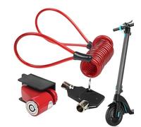 Electric Scooter Disc Lock - Sistema di blocco dei freni furto, sicurezza per bicicletta, essenziale, protezione anti-manomissione, blocco di allarme impermeabile, ingresso senza chiave per pendolari