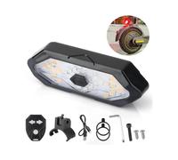 Electric Scooter Turn Signal, Remote Control Electric Scooter LED Blinker Tail Light Compatible Max G30/Ninebot/Segway Series E Scooter