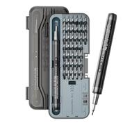 Electric Screwdriver - Cordless Rechargeable Tool Set, Versatile Repair Device for Gadgets Phones, Home Vehicle Maintenance, Compact Screwdriver Kit for Daily Fixes Battery Powered Handy Tool