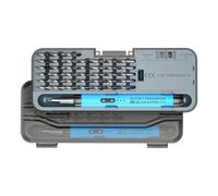 Electric Screwdriver Set - 46 in 1 Cordless Precision Tool, USB Rechargeable with Strong Magnetic Bits, LED Work Light, Ideal for Battery Car Truck Vehicle Devices Computer Daily Phone