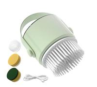 Electric Scrubber For Cleaning - 1200mAh Waterproof | Powerful Electric Scrubber | Automatic Cordless Cleaner With 3 Replaceable Heads For Bathtub, Bath Tile, Washroom And Others