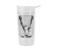 Electric Shaker Bottle, BPA-Free, Portable Blender Cup, Rechargeable Cups for Smoothies and Meal Replacement Shakes (White)