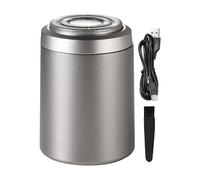 Electric Shaver, Mustache Trimmer, Waterproof Shaver for Men, Compact Grooming Tool, USB Rechargeable Facial Mustache Trimmer with 6600 RPM, Precision Grooming Tool for Wet and Dry Use