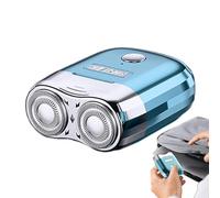 Electric Shavers for Men, Rechargeable Beard Trimmer, Waterproof Wet Dry Cordless Grooming Tool, Shaving Machine for Face, Sideburns, Neck, Travel, Bathroom, 2.8x2.17x1.38 Inches