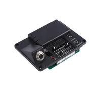 Electric Silent Cello Pickup Transducer Soft with Headphone VPU-400silver SZRH