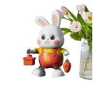 Electric Singing Rabbit Toy - 48 Song Bunny Con Mosse Danzanti, Divertimento Music Educational Music | Bunny Musical Cartone Animato Per Bambini In Età Prescolare, Giocattolo Di Sviluppo Interattivo P