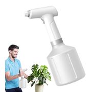 Electric Spray Bottle, Electric Plant Mister, ABS, Electronic Components 1L Rechargeable Portable USB Mister Bottles for Cleaning, Yard Fertilizing, Lawn Wash, Outdoor, Indoor, 4.25x11.02 Inches