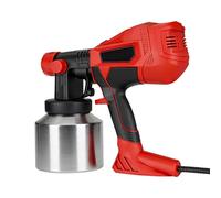 Electric Spray Gun,Pistola a Spruzzo Portatile Per Il Fai da te,Con 4 Ugelli e Una Bomboletta In Alluminio da 1000ml,550W,Portata Regolabile