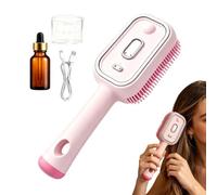 Electric Spray Hair Brush - Self Cleaning Comb with Measuring Cup | Electric - Spray per capelli Cushion Comb per Blowout Salon Spa Home Travel Hairdressing Grooming Styling