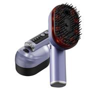 Electric Steam Hair Brush - Frizz Control Smoothing | USB Rechargeable