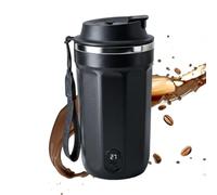 Electric Stirring Coffee Mug | Automatic Magnetic Mixer | 316 Stainless | Electric Stirring Coffee Mug | Smart Self Mixing Cup | LED Temperature Display, USB Rechargeable, Office, Home, Travel