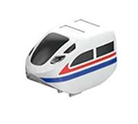 Electric Train Set Flexible Race Track, Trenino Elettrico con Pista, Tracciato 3D Integrabile con Macchinina Motorizzata, Un Regalo Educativo Ideale per Bambini Dai 4 Anni In Su (CAR)