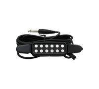 Electric Volumes Pickup Accessori Per Chitarra Elettrica Acustica 12 Fori di Suono Chitarre Pickup Convertitore Classico Pickup 12 Buco del Suono Chitarra Acustica Pickup Connettore