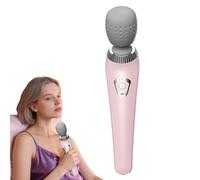 Electric Wand Massager, Powerful Personal Massager, Rechargeable Wireless Design, Ergonomic Full-Body Shape, Multiple Intensity Settings, Ideal for Deep Muscle Relaxation on Foot