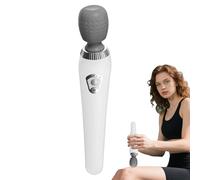 Electric Wand Massager, Powerful Personal Massager, Rechargeable Wireless Design, Ergonomic Full-Body Shape, Multiple Intensity Settings, Ideal for Deep Muscle Relaxation on Foot