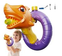 Electric Water Soaker, Dinosaur Shark Water Toy, Rechargeable Leakproof , 900ml Tank, Pool Toy, Beach & Park Outdoor Game, 24x20.5x22cm, Multicolor, 1 Pack