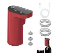 Electric Wine - 12x8x5cm Smart Dispenser Alcool, Decanter Winne Instant, Whisky Regolable Diventies Wines Pump Wine | Pompa a aeratore di Aria versato Regolabile per Uomini Donne mam