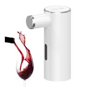 Electric Wine Aerator, Automatic Wines Pourer, Intelligent Induction, Electric Whiskey and Spirits, Touch Water Dispenser for Kitchen, Home Bar, Gatherings, Parties, White, Black