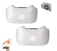 Electric Wireless Abdominal Massager, for Fat Burning, 2025 Upgrade Portable Electric Abdominal Massager, with 3 Massage Modes, for Abdomen, Legs, Hip and Back (2Pcs)