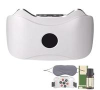 Electric Wireless Abdominal Massager for Fat Burning & Digestion with 4 Massage Modes,Upgrade Portable Massager for Flattening Belly,Legs, HIPS,Bian Stone Tummy Kneading Instrument Flat (#1)