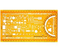 Electrical and Electronic installation Symbols Drawing template stencil - ENGINEERING Drafting Supplies - layout Plan Schematic wiring
