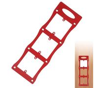 Electrical Box Template - 3 Hole Positioning Tool | Steel Socket Guide