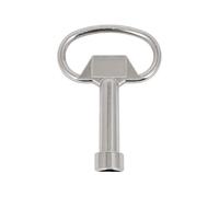 Electrical Cabinet Key - Triangle Portable Plumber Tools, Gas Water Meter Panel Lock Key | For Valve Spigots Cupboard Security Box HVAC Unit Train Garage Electrician Technician