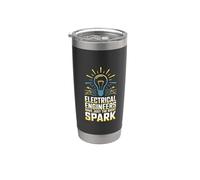 Electrical Engineers Have Just The Right Spark - Bicchiere termico in acciaio inox doppia parete