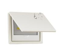 Electrical Panel Cover - Wood PC Plate 25x20cm / 35x25cm | Modern Decorative Electrical Box Cover | Wall-Mounted Panel Protector For Kitchen Home Bathroom Hallway Garage Basement Workplace