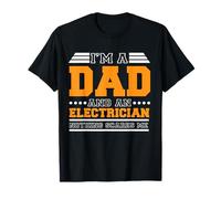 Electrical Trade Pride Niente spaventa Questo papà Che Lavora Maglietta