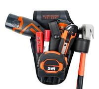 Electrician Tool Pouch with Multi-Pocket Design for Technicians, Versatile Waist Tool Pouches for Organing Work Tools, Utility Work Tool Bag Organizer for Electric Drill and Hardware Accessories