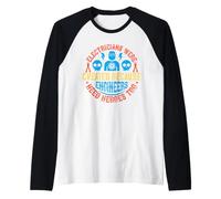Electricians Were Created Because Engineers Electrical Maglia con Maniche Raglan