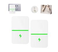 Electricity Saving Box, Advanced Voltage Stabilizer & Power Factor Correction Device, Smart Energy Saver UK Plug for Home Office Appliances, Reduces Waste & Extends Service Life (2Pcs)