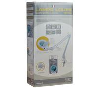 Electris - Lampada con lente da 90 LED e 5 diottrie, braccio articolato