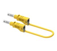 Electro PJP 2214/600V-CD1-100J Cavo di misura Connettore 4 mm 100 cm Giallo 1