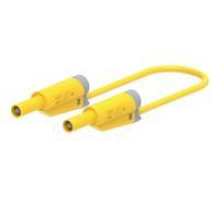 Electro PJP 2711-IEC-CD1-100J Cavo di misura Spina a banana 4 mm 1 m Giallo 1