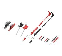 Electro PJP 426 Set di punte di prova + linee di misurazione + gancio di serraggio + adattatore + morsetti a coccodrillo