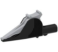 Electro PJP 5066-IEC-CD1-N - Morsetto a coccodrillo 4 mm, CAT III 1000 V, CAT IV 600 V, colore: Nero